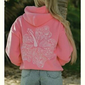 COPY - COPY - Pink Palm Puff women’s XS